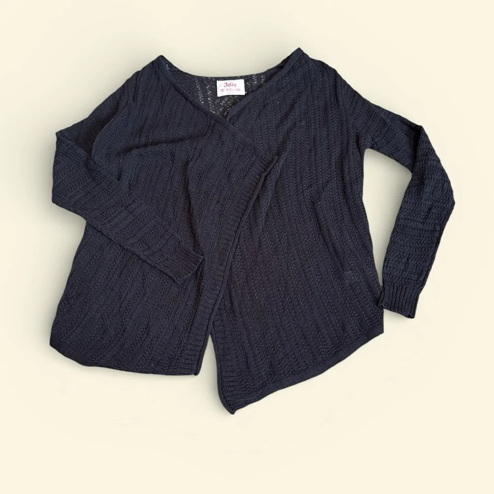 Girls Open Front Cardigan Justice (12)